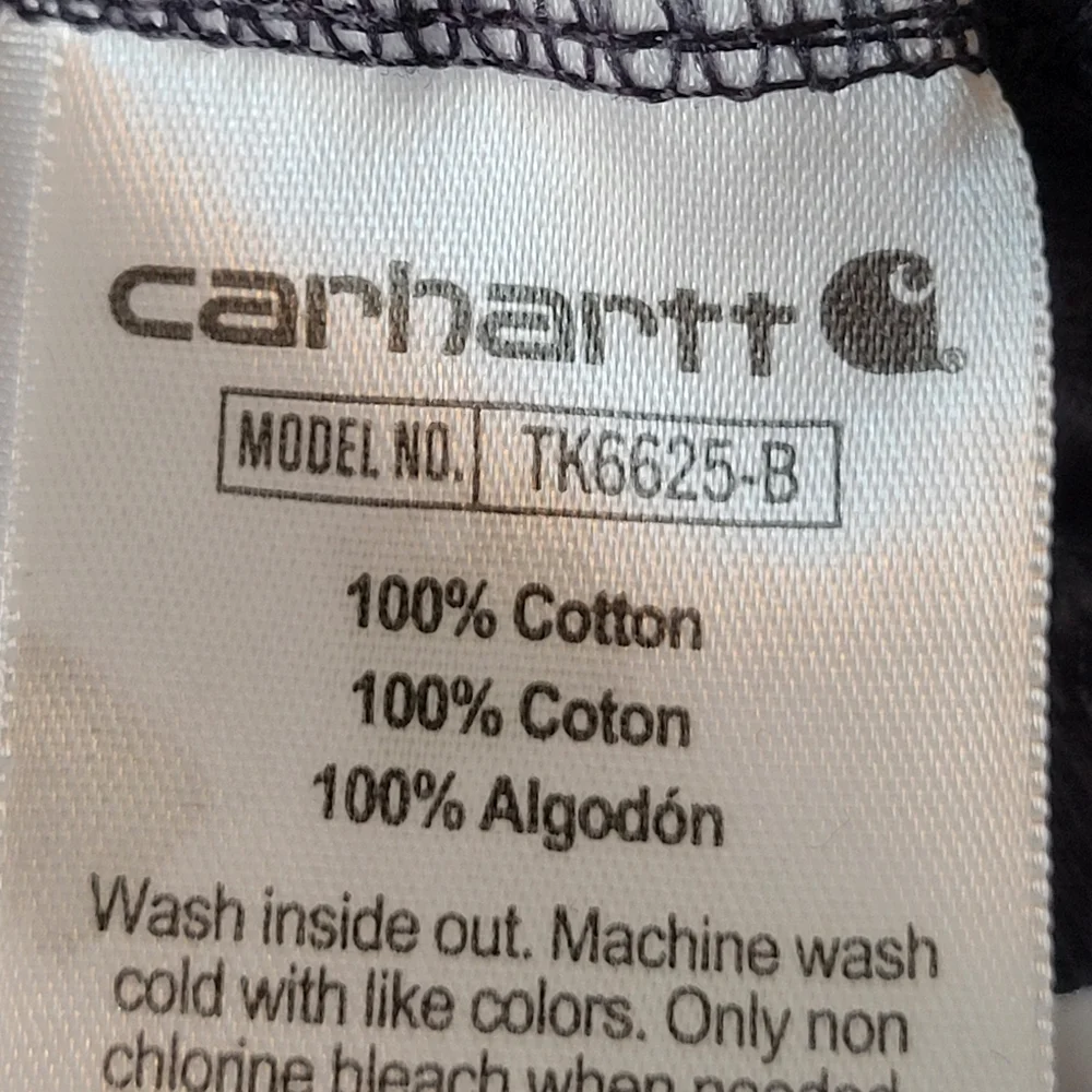 Carhartt‎ Camo Black Youth Tshirt, Size Youth XL 18-20